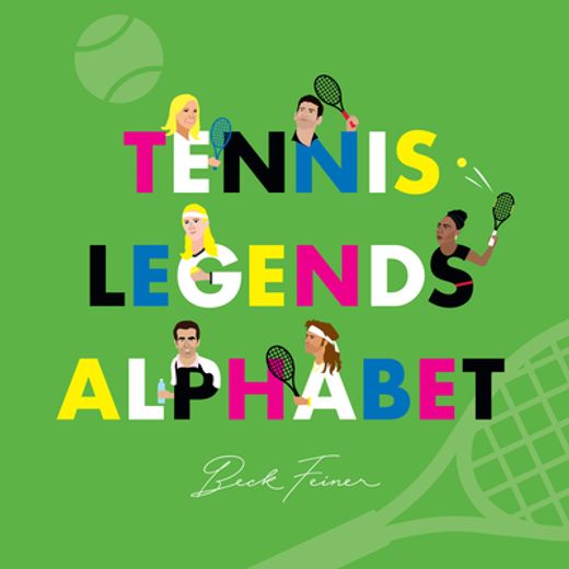 Tennis Legends Alphabet (in English)