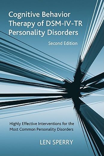 cognitive behavior therapy of dsm-iv-tr personality disorders