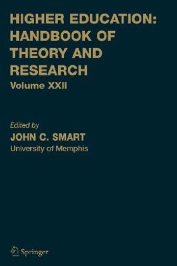 higher education,handbook of theory and research