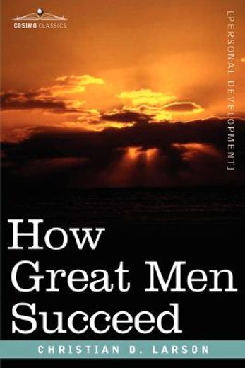 how great men succeed