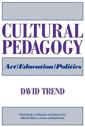 cultural pedagogy,art/education/politics