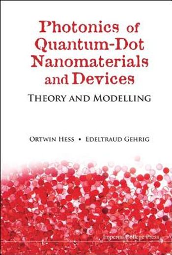 photonics of quantum-dot nanomaterials and devices,theory and modeling