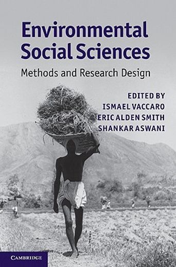 Environmental Social Sciences: Methods and Research Design (en Inglés)