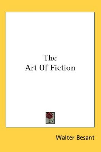 the art of fiction