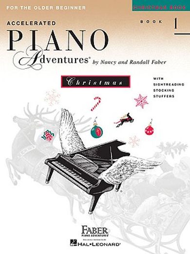accelerated piano adventures christmas book book 1,for the older beginner