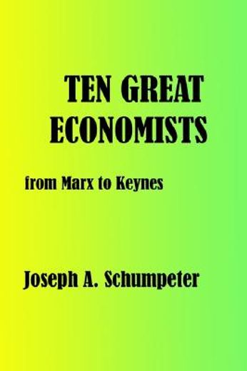 ten great economists