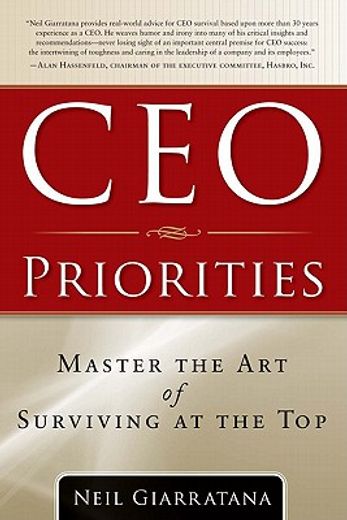 CEO Priorities: Everything You Need to Know to Lead and Succeed (en Inglés)