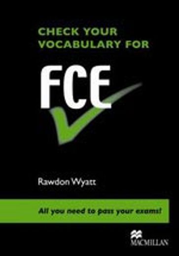 check your vocabulary - fce