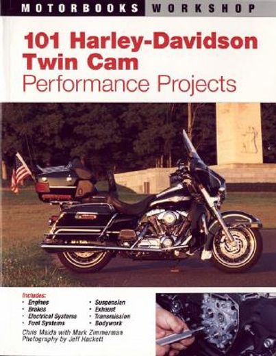 101 harley-davidson twin-cam,performance projects (en Inglés)