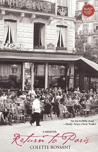return to paris,a memoir (en Inglés)
