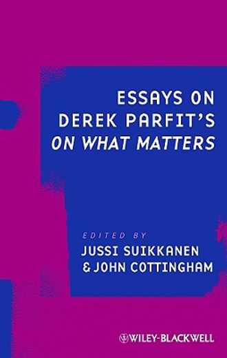 essays on derek parfit´s on what matters (en Inglés)