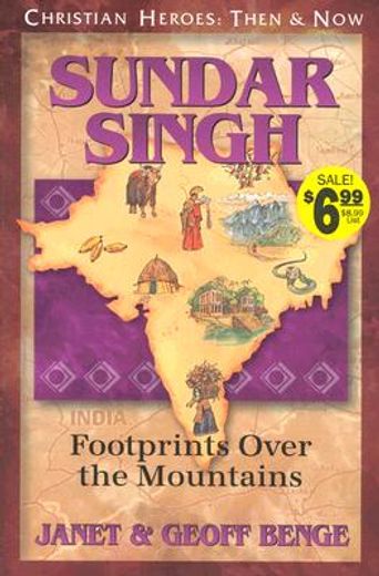 sundar singh,footprints over the mountains (en Inglés)