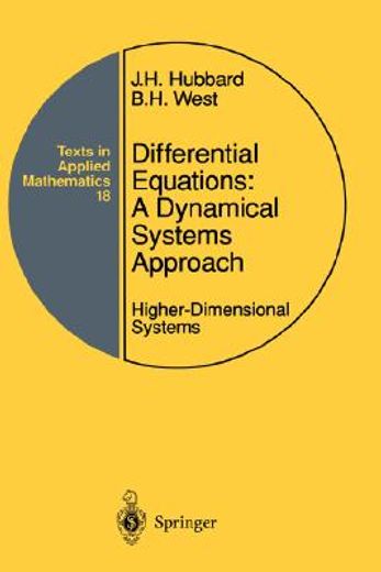 differential equations: a dynamical systems approach (en Inglés)