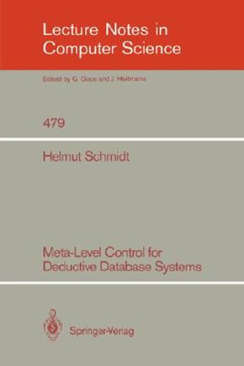 meta-level control for deductive database systems (in English)