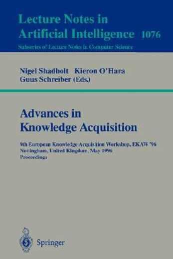 advances in knowledge acquisition (en Inglés)