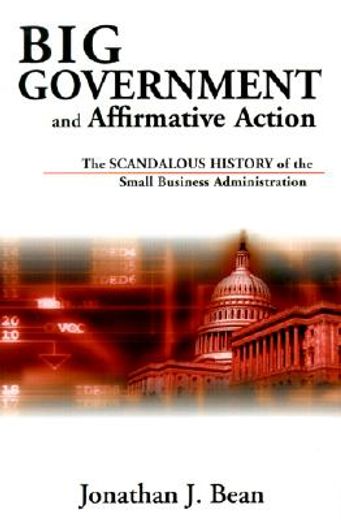 big government and affirmative action,the scandalous history of the small business administration