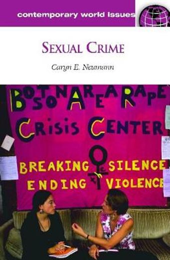 sexual crime,a reference handbook