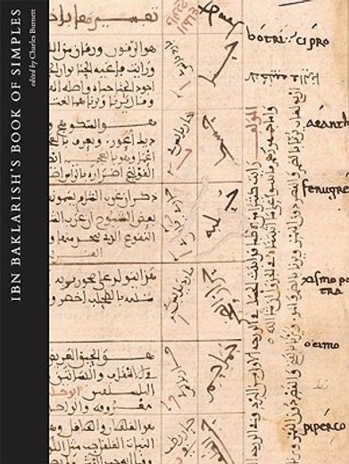ibn baklarish´s book of simples medical remedies between three faiths in twelth-century spain
