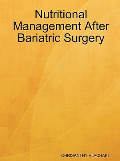 nutritional management after bariatric surgery