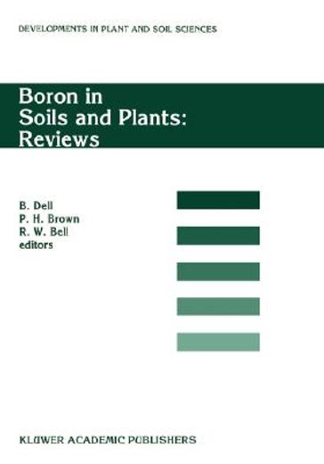 boron in soils and plants: reviews