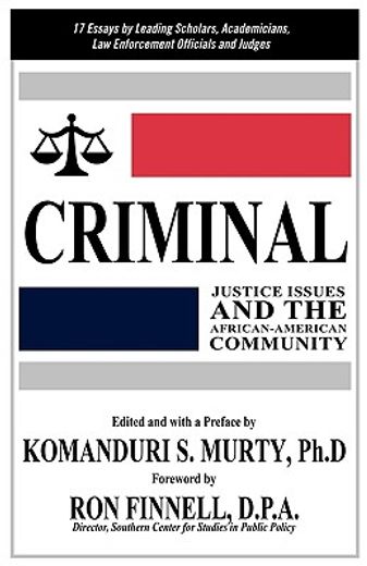 criminal justice issues and the african-american community