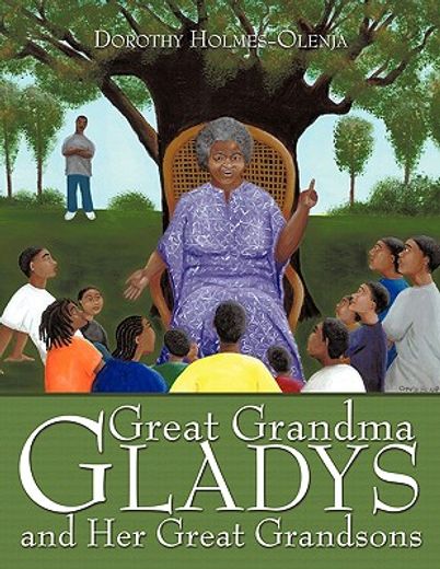 great grandma gladys and her great grandsons (en Inglés)