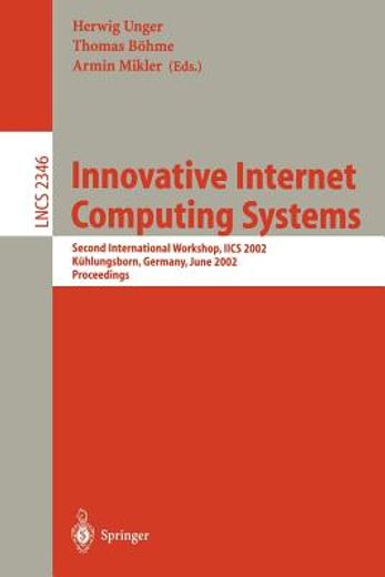 innovative internet computing systems (en Inglés)