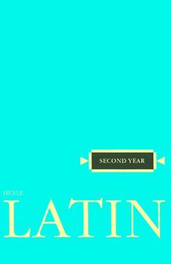 latin,2nd year (in English)