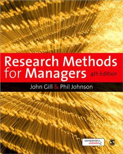 Research Methods for Managers (en Inglés)