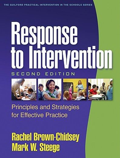 response to intervention,principles and strategies for effective practice