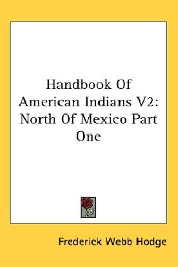 handbook of american indians,north of mexico