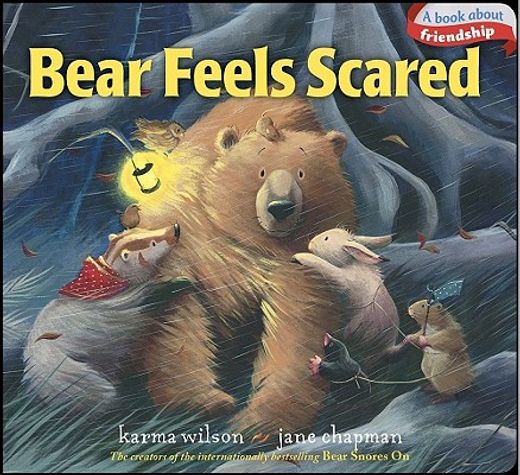 bear feels scared (in English)
