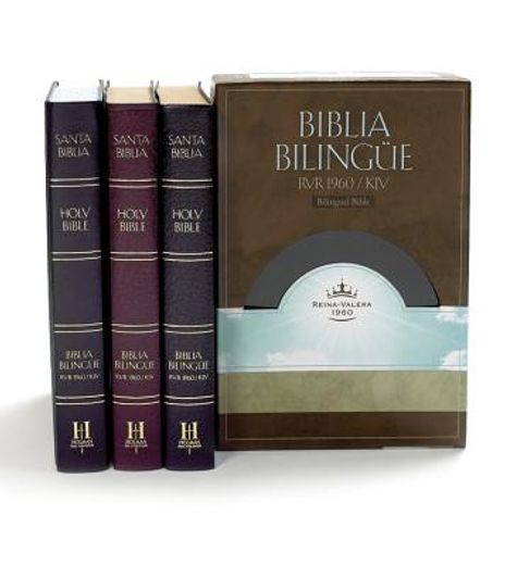 biblia bilinge/bilingual bible,rvr 1960/kjv (in Spanish)