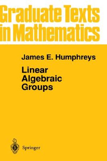 linear algebraic groups (in English)