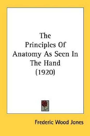 the principles of anatomy as seen in the hand