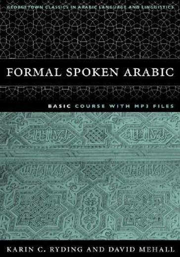formal spoken arabic,basic course with mp3 files