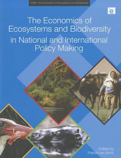 The Economics of Ecosystems and Biodiversity in National and International Policy Making (in English)