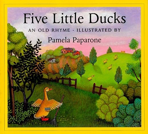 five little ducks,an old rhyme