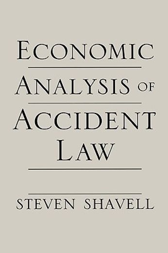 economic analysis of accident law
