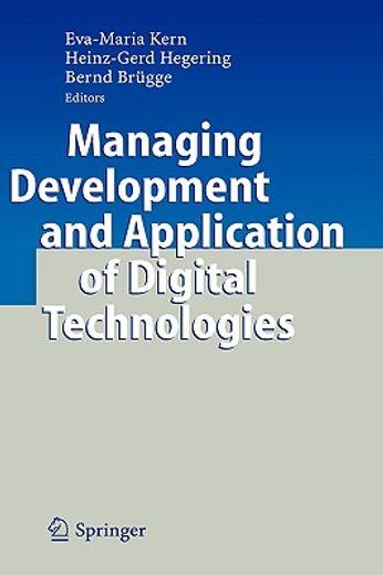 managing development and application of digital technologies (en Inglés)