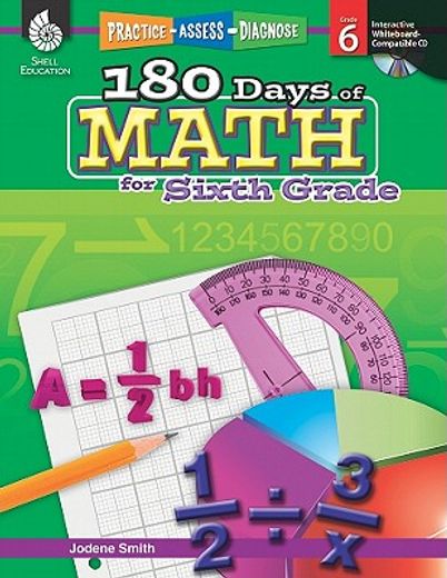 180 days of math for sixth grade (en Inglés)