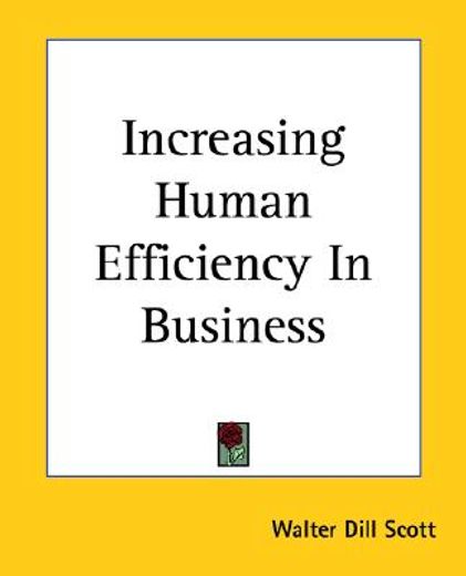 increasing human efficiency in business