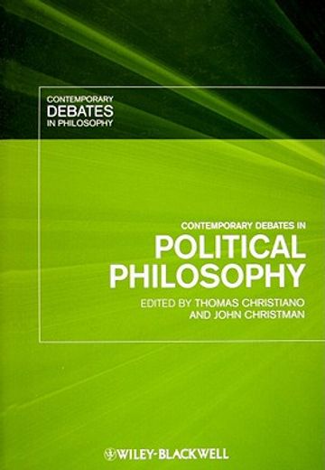 contemporary debates in political philosophy (en Inglés)