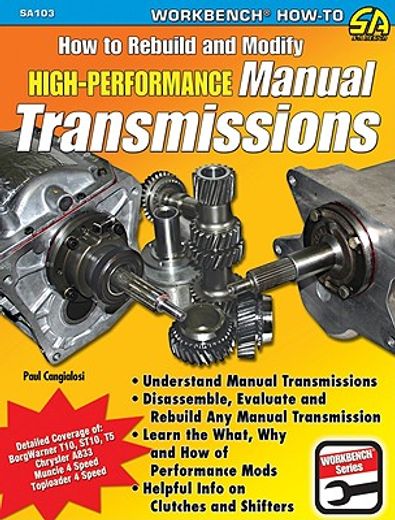 how to rebuild and modify high-performance manual transmissions (en Inglés)
