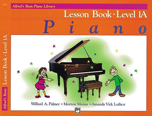 alfred´s basic piano library,lesson book level 1a