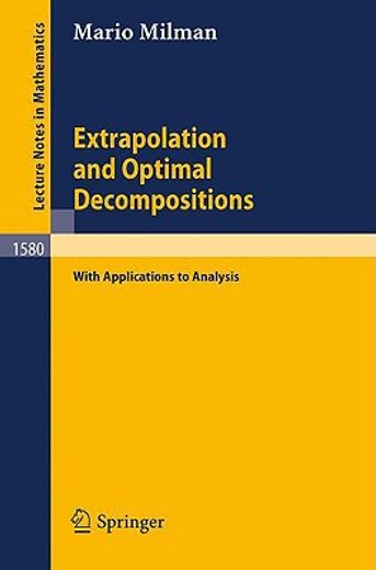 extrapolation and optimal decompositions (in English)