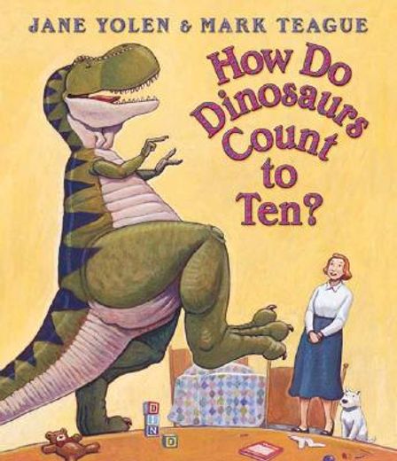 how do dinosaurs count to ten? (en Inglés)