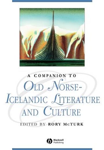 a companion to old norse-icelandic literature and culture (in English)