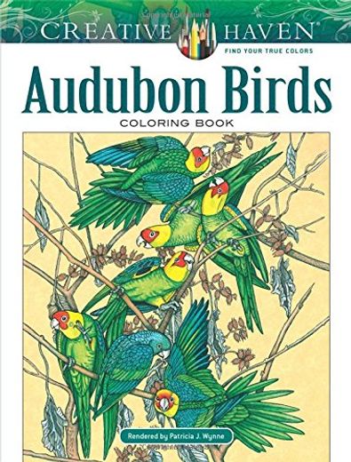 Creative Haven Audubon Birds Coloring Book (in English)