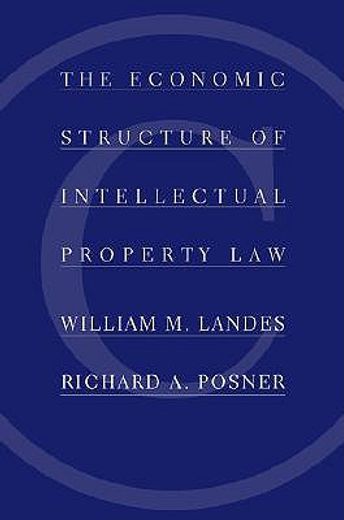 the economic structure of intellectual property law